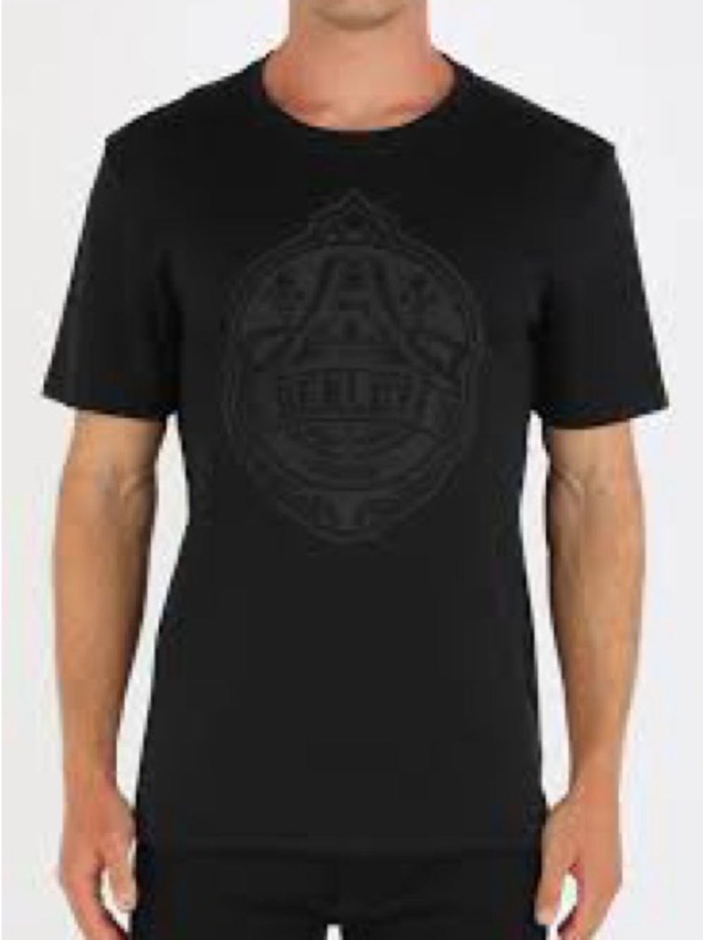 Berluti Paris Black Cotton Logo Graphic T Shirt Size S